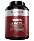 Musashi Shred and Burn (2) & MUSASHI-SHRED-BURN-2KG-VAN