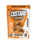 Muscle Nation Casein Custard (14) & MUSCLENATION-CASEIN-440g-Gold