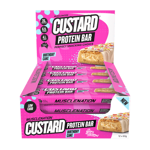 Custard Protein Bar & MN-BAR-BOX12-Birthday