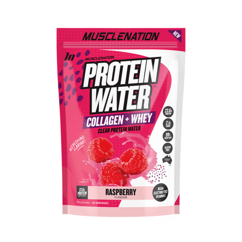 Protein Water | Collagen + Whey (3) & MN-ProWater-25Srv-Rasp