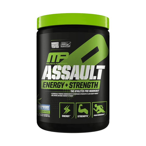 Assault & MusclePharm-Assault-30Serves-BlueRaz