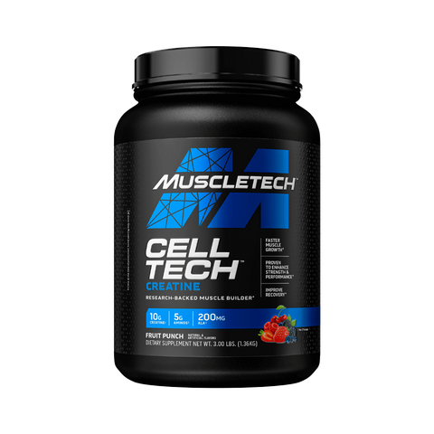 Cell Tech & MuscleTech-CellTech-3lbs-FruitPunch