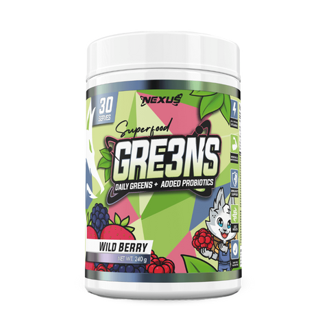 Superfood Gre3ns (1) & NEXUS-Gre3ns-30Srv-Wild