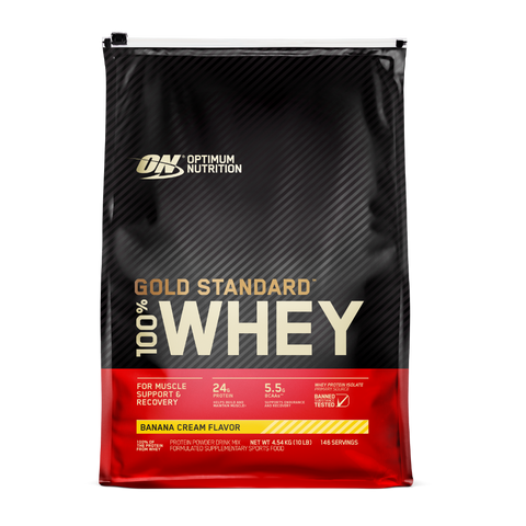 Gold Standard 100% Whey (3) & ON-GSW-100%-10lb-B