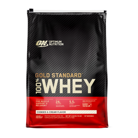 Gold Standard 100% Whey (4) & ON-GSW-100%-10lb-C