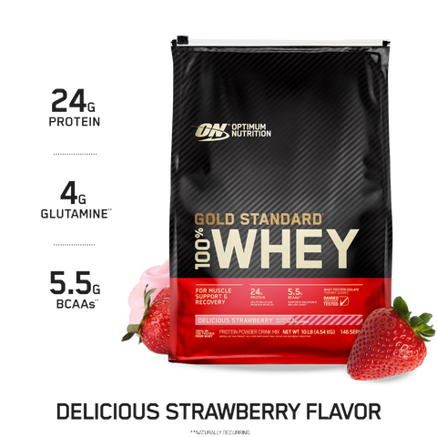 Gold Standard 100% Whey (17) & ON-GSW-100%-10lb-ST