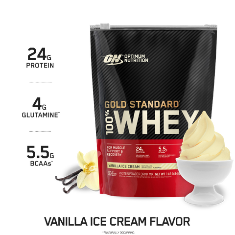 Gold Standard 100% Whey (14) & ON-GSW-1lb-454g-V