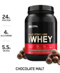 Gold Standard 100% Whey (13) & ON-GSW-100%-909g-ChocMalt