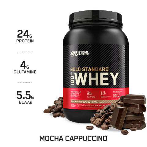 Gold Standard 100% Whey (12) & ON-GSW-100%-909g-M