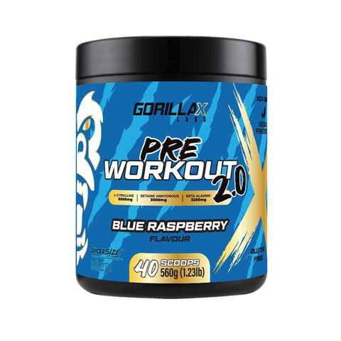 GORILLA X LABS PRE WORKOUT 2.0