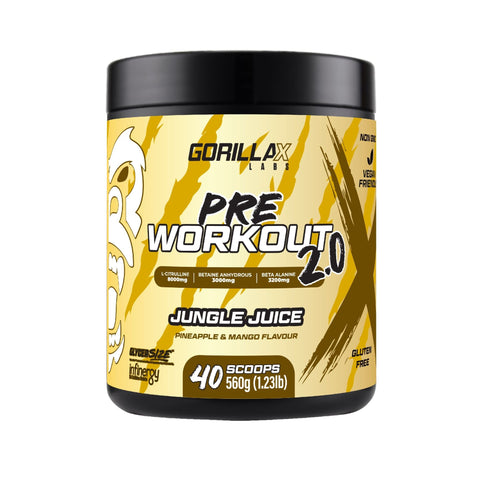 GORILLA X LABS PRE WORKOUT 2.0