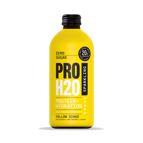 PROH2O (4) & Pro-H2O-Protein+Hydration-12x300ml-Yellow