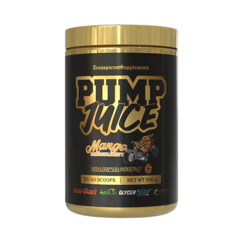 TRANSPARENT SUPPLEMENTS PUMP JUICE