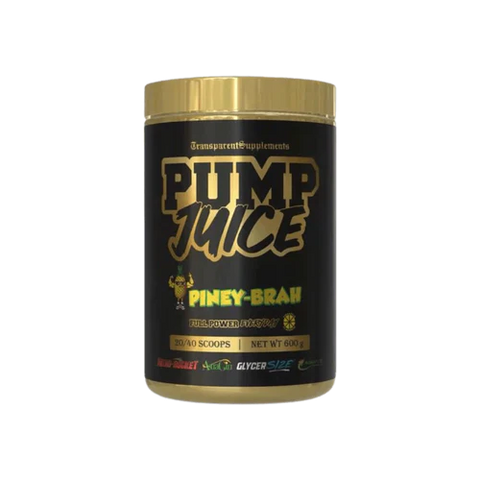 TRANSPARENT SUPPLEMENTS PUMP JUICE