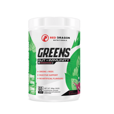 Greens | Gut + Immunity (10) & SCN-GRNS-60SRVS-AB