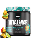 Total War (4) & Total War Redcon1 Medium stimulant pre workout powder 30 Serves Baja Bomb