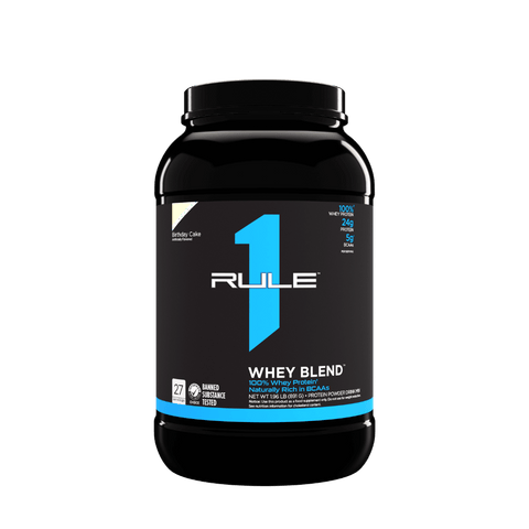 R1 Whey Blend (1) & Rule1-Whey-28Srv-896g-Birthday