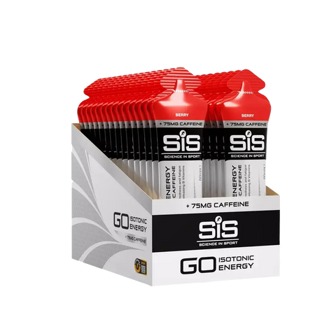 Go Plus Caffeine Gel & SIS-Gel-Caffeine-Single-Ber(75mg) & SIS-Gel-Caffeine-30Pack-Ber(75mg)