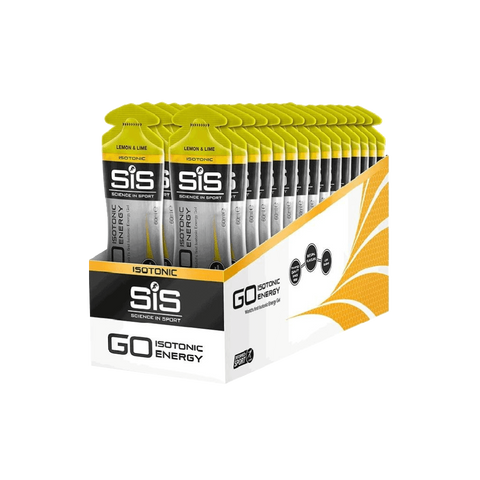 Go Plus Isotonic Energy Gel & SIS-Gel-Single-LemLim & SIS-Gel-30Pack-LemLim