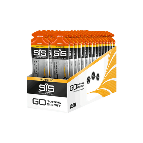 Go Plus Isotonic Energy Gel (1) & SIS-Gel-Single-Or & SIS-Gel-30Pack-Or