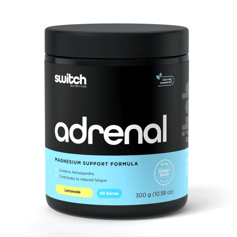 Adrenal Switch (12) & SwitchNutrition-Andrenal-Switch-60srv-Lemon