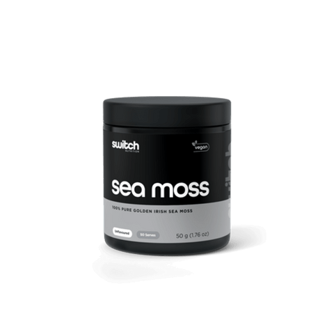 Sea Moss (100% Pure Golden Irish Sea Moss) & SWITCH-Sea-Moss-50s