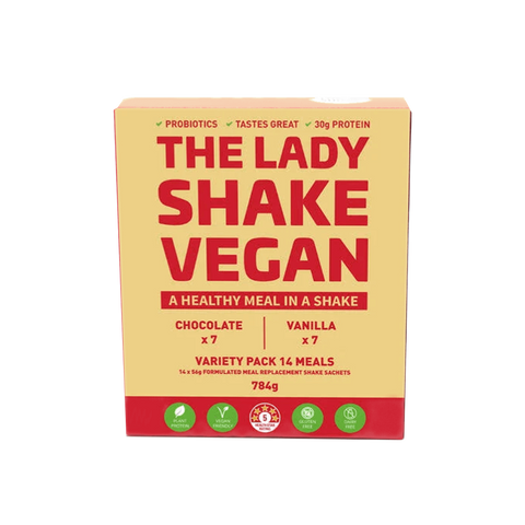 The Lady Shake Vegan | Variety Pack