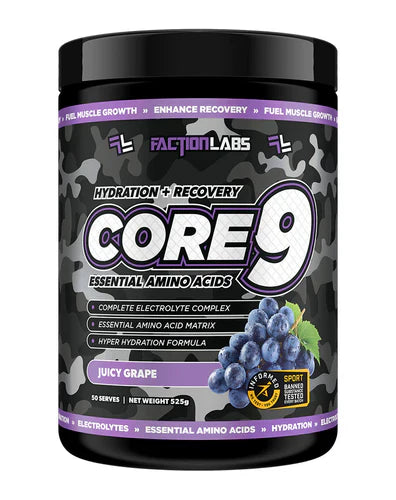 FACTION LABS CORE 9 RECOVERY + HYDRATION