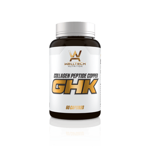 Collagen Peptide Copper GHK Capsules & WELLTECH-GHK-CAPS-60