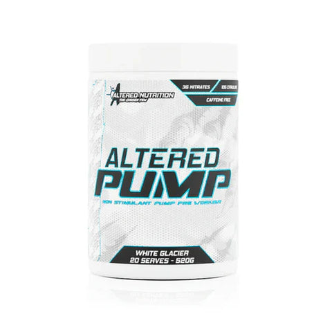 ALTERED NUTRITION ALTERED PUMP