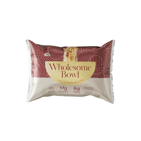 Wholesome Bowl Instant Protein Noodles (2) & Wholesome-Bowl-Noodles-SinglePackNEW-Mush