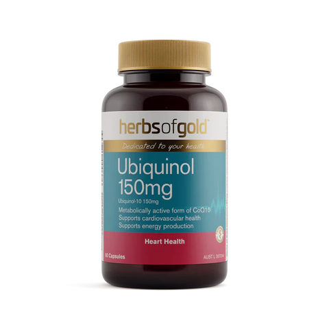 HERBS OF GOLD UBIQUINOL 150MG