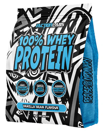 FACTION LABS 100% WHEY 1kg / VANILLA