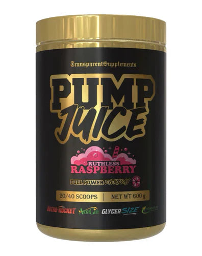 TRANSPARENT SUPPLEMENTS PUMP JUICE
