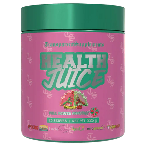 TRANSPARENT SUPPLEMENTS HEALTH JUICE