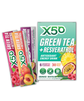 Green Tea X50 (12) & GreenTea-x50-30Srv-90g-Assort